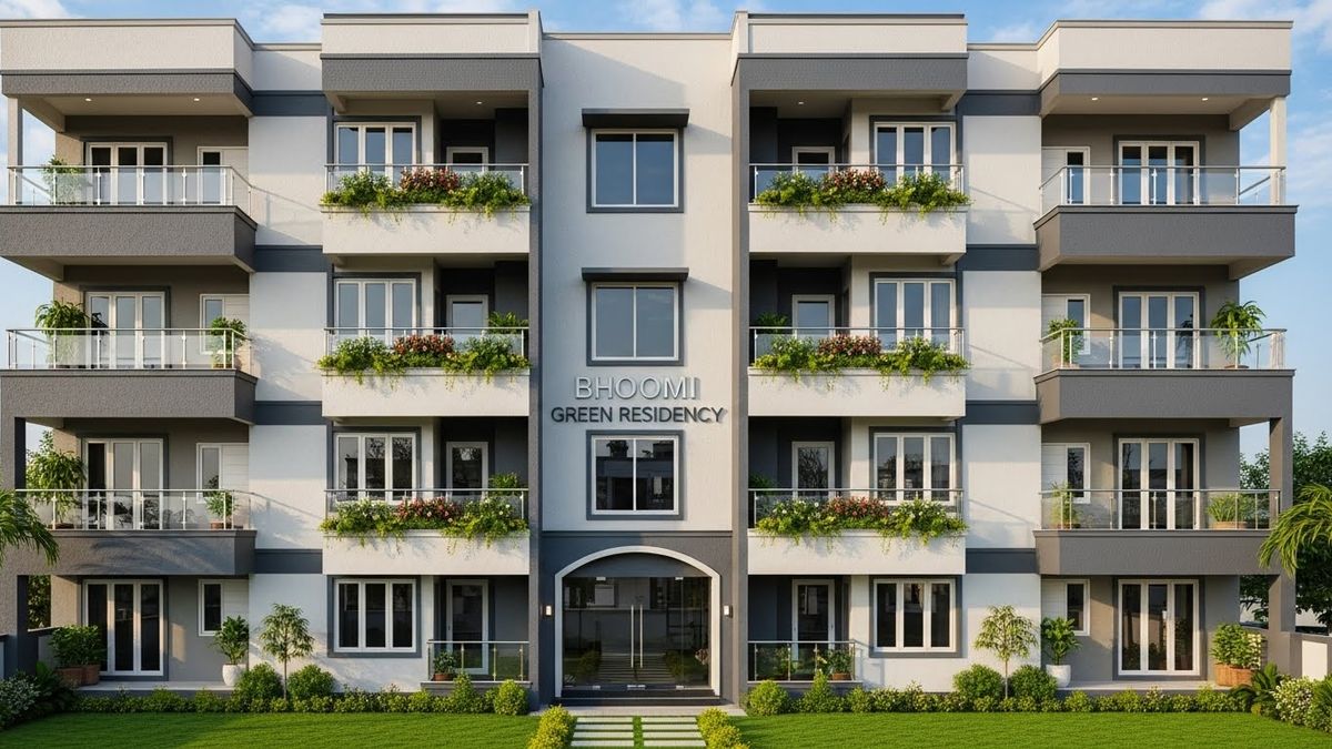 Bhoomi Green Residency apartment building by Bhoomi Estates in Bangalore